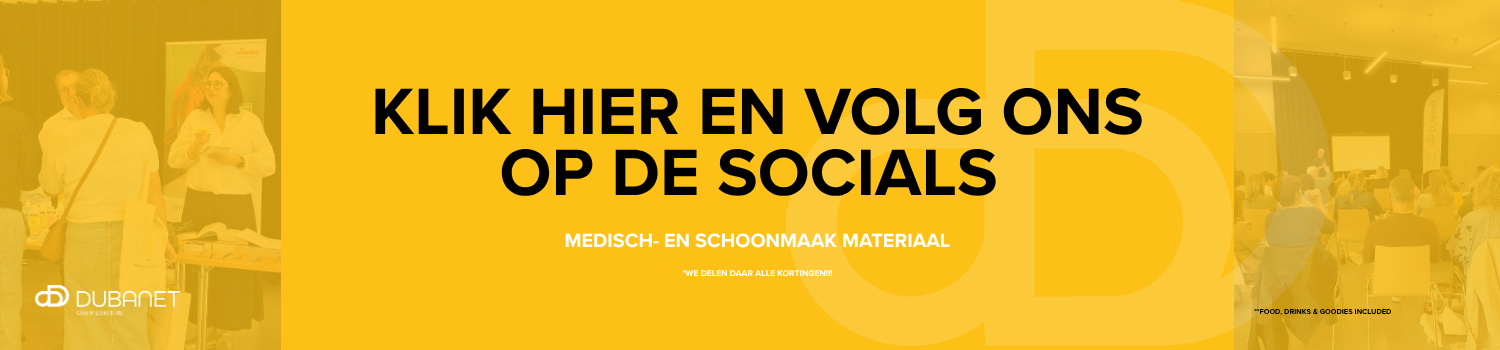 VOLG ONS VOOR PROMO'S!